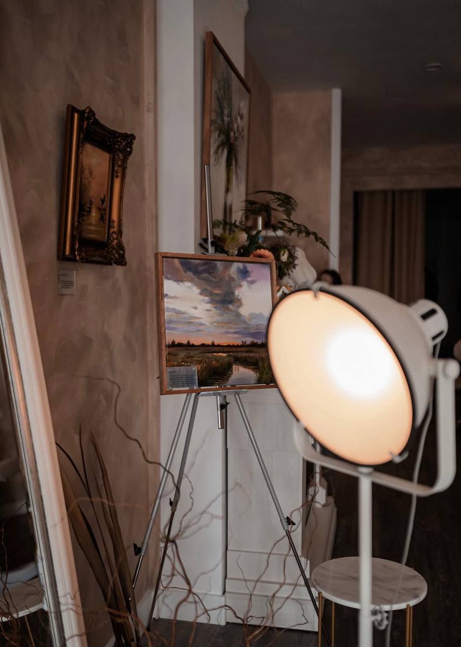 Studio — evening light